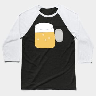 Vector illustration beer Baseball T-Shirt